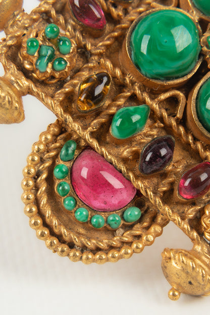 Broche byzantine Chanel
