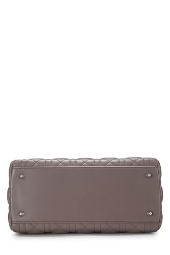 Dior, Purple Cannage Quilted Lambskin Lady Dior Medium, Purple