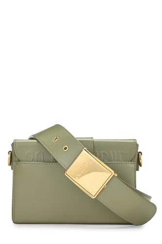 Dior, Green Calfskin 30 Montaigne Box Bag, Green