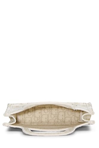 Dior, Gold Embroidered Canvas Book Tote Mini, Gold