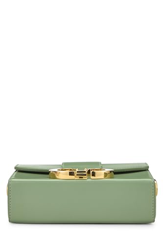 Dior, Green Calfskin 30 Monaigne Box Bag, Green