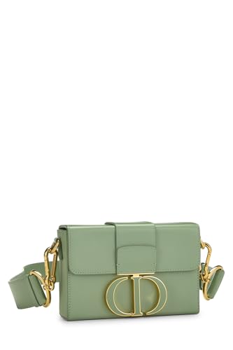 Dior, Green Calfskin 30 Monaigne Box Bag, Green