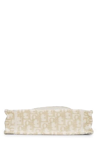 Dior, Gold Embroidered Canvas Book Tote Mini, Gold