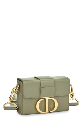 Dior, Green Calfskin 30 Montaigne Box Bag, Green