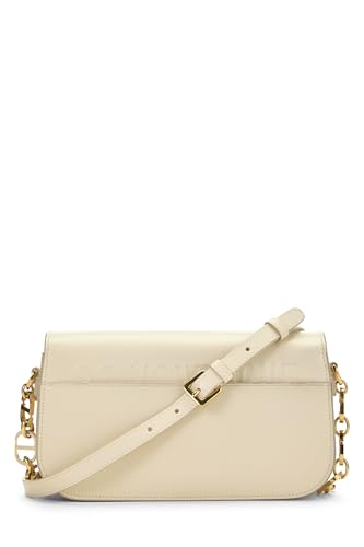 Dior, White Calfskin 30 Montaigne Avenue Bag, White