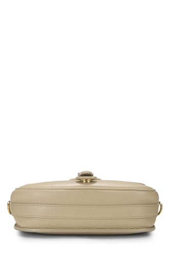 Dior, Beige Calfskin Bobby Flap Medium, Beige