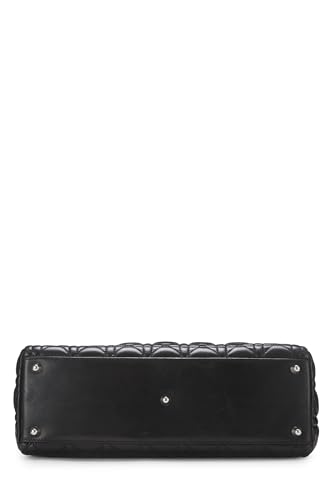 Dior, Black Cannage Quilted Lambskin Lady Dior Large, Black