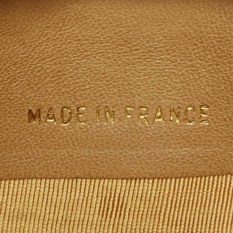 Chanel Caviar Skin Coco Mark Long Wallet Beige in New Condition