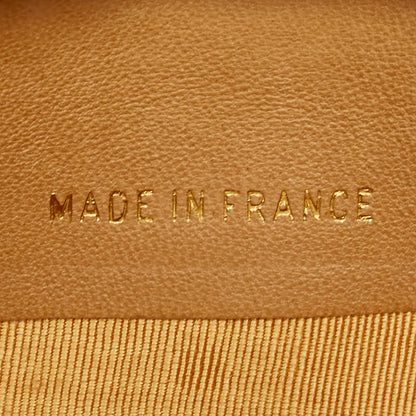 Chanel Caviar Skin Coco Mark Long Wallet Beige in New Condition