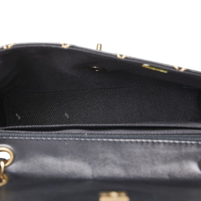 Chanel Leather Matelasse Wild Stitch Chain Shoulder Bag