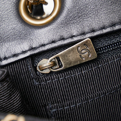 Chanel Leather Matelasse Wild Stitch Chain Shoulder Bag
