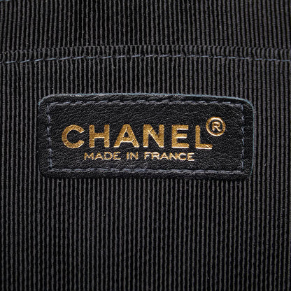 Chanel Leather Matelasse Wild Stitch Chain Shoulder Bag