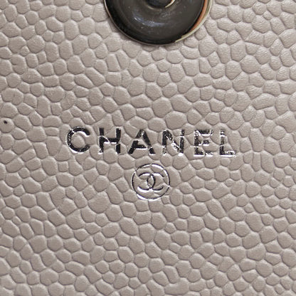 Chanel Leather Coco Mark Half Moon Shoulder Bag