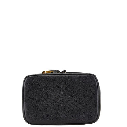 Chanel Caviar Skin Shoulder Vanity Bag