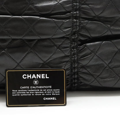 Chanel Leather Matelasse Gather Chain Tote