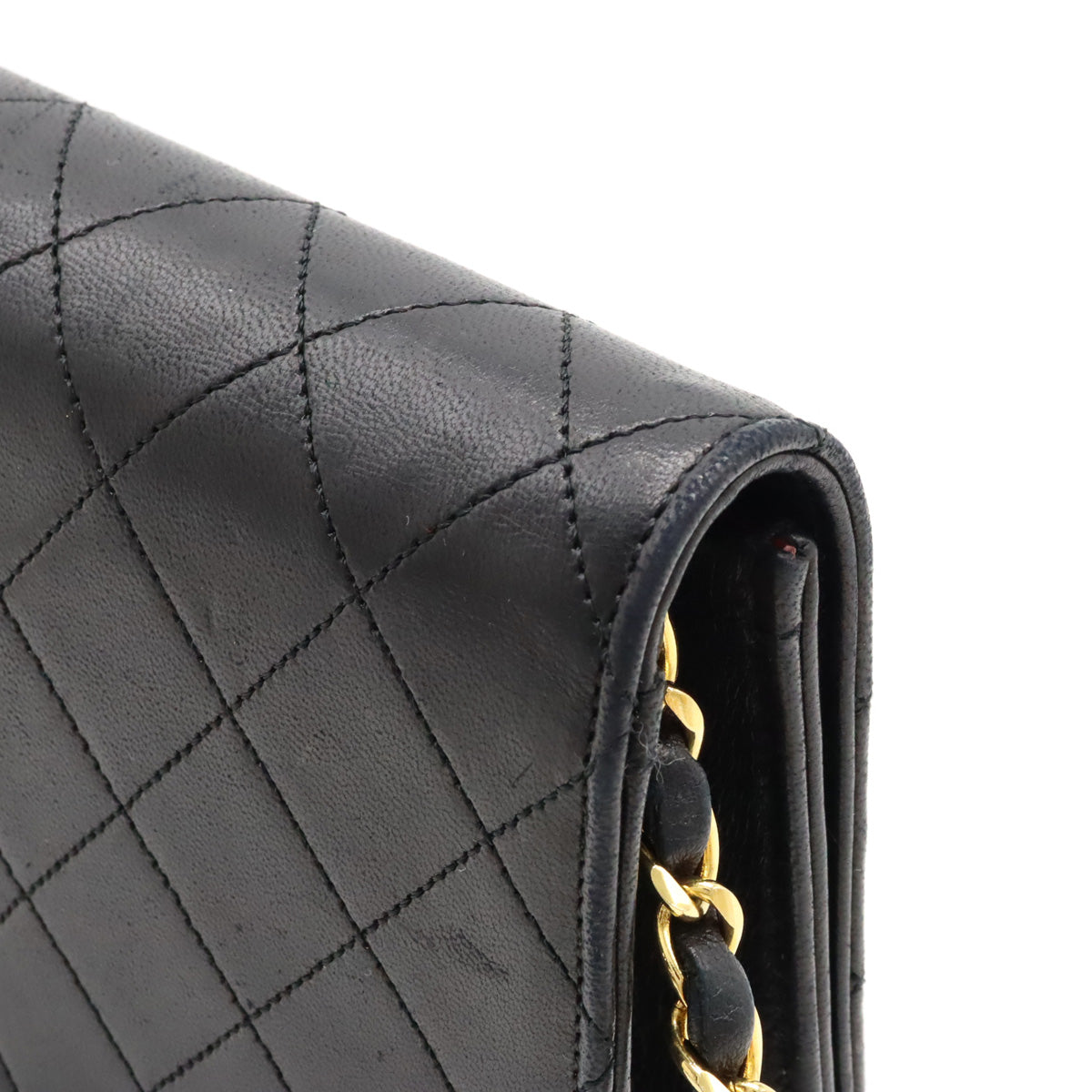Chanel Matelasse Coco Mark Leather Shoulder Bag A03571