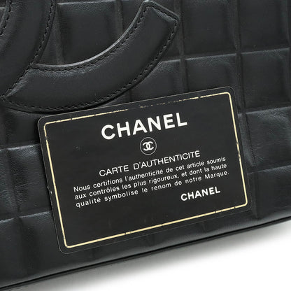Chanel Chocobar Leather Tote Bag