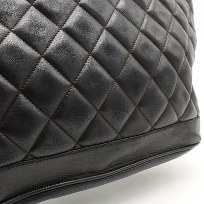 Chanel Leather Matelasse Tote Bag Shoulder Bag