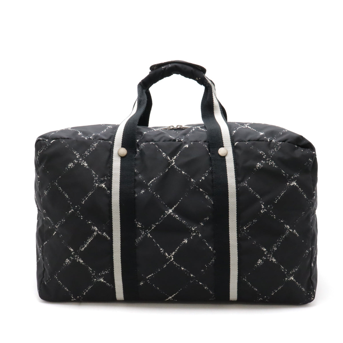 Chanel Nylon Travel Line Boston Bag