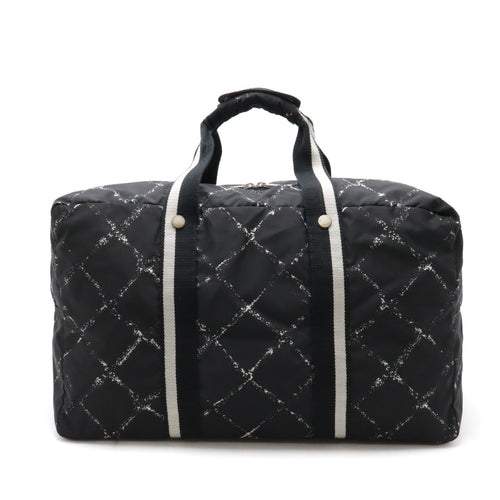Chanel Nylon Travel Line Boston Bag