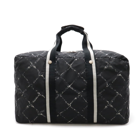 Chanel Nylon Travel Line Boston Bag