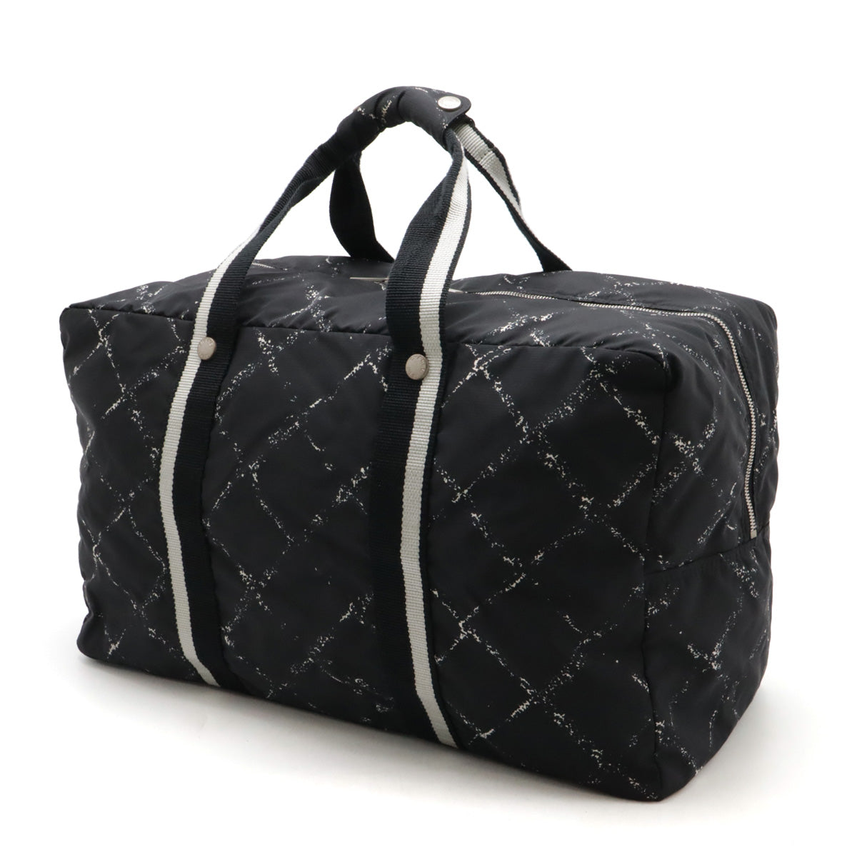Chanel Nylon Travel Line Boston Bag