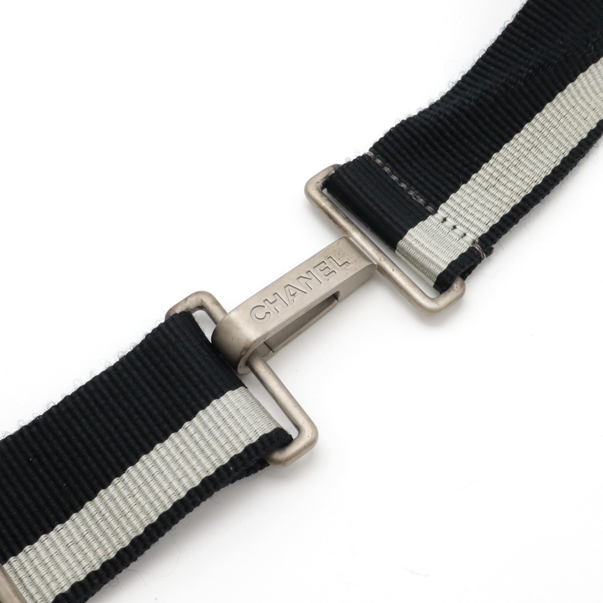 Chanel Nylon Waist Bag Black Red