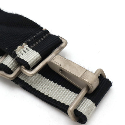 Chanel Nylon Waist Bag Black Red