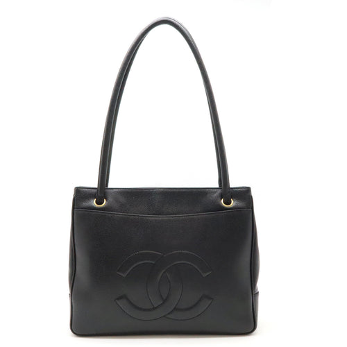 Chanel Caviar Leather Coco Mark Tote Bag