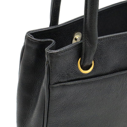 Chanel Caviar Leather Coco Mark Tote Bag