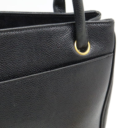 Chanel Caviar Leather Coco Mark Tote Bag