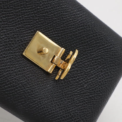 Chanel Caviar Skin Coco Mark iQOS Case Leather Black