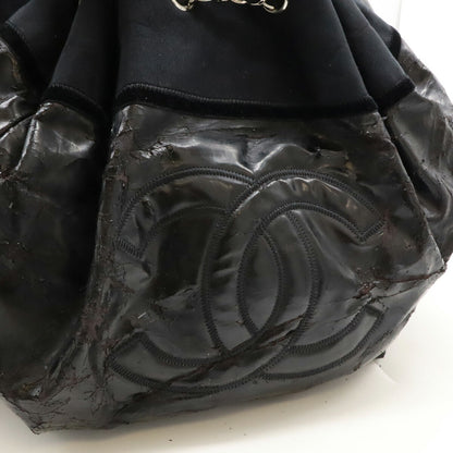 Chanel Coco Cabas Shoulder Bag Black