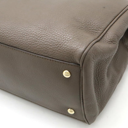 Gucci Bamboo Shopper Medium Leather Tote Bag