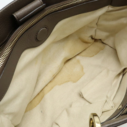 Gucci Bamboo Shopper Medium Leather Tote Bag