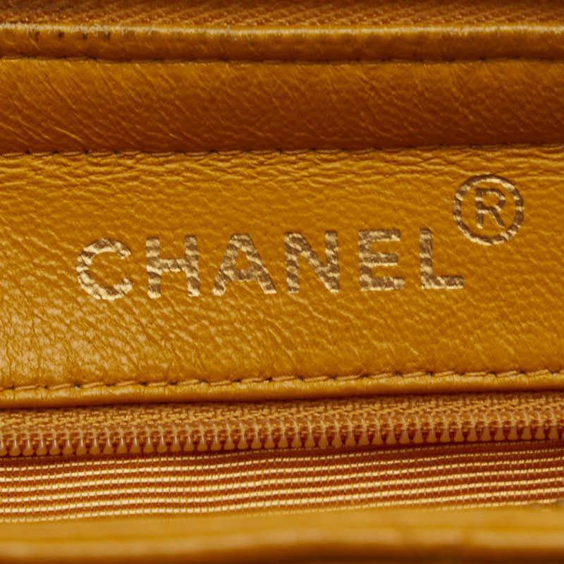 Chanel Caviar Skin Gold Chain Shoulder Tote