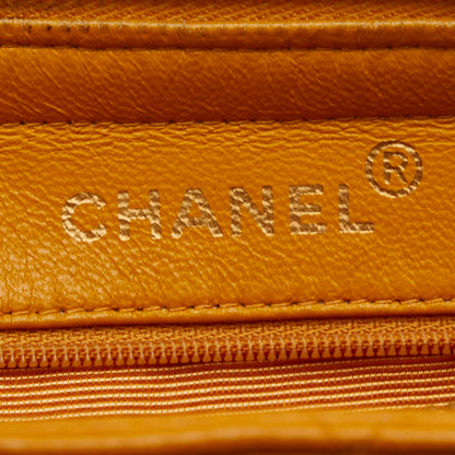 Chanel Caviar Skin Gold Chain Shoulder Tote