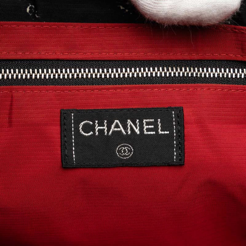 Chanel Nylon Tote Bag Black