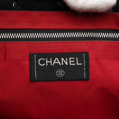 Chanel Nylon Tote Bag Black
