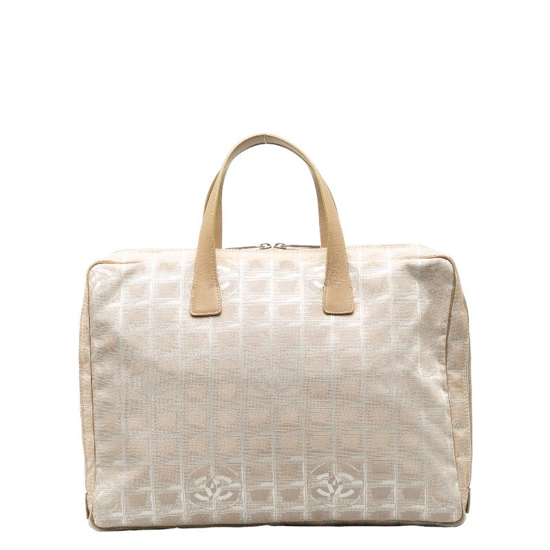 Chanel Canvas Leather New Travel Line Handbag