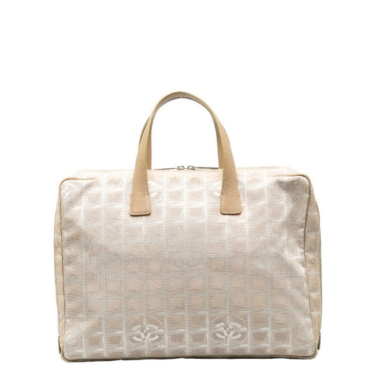 Chanel Canvas Leather New Travel Line Handbag