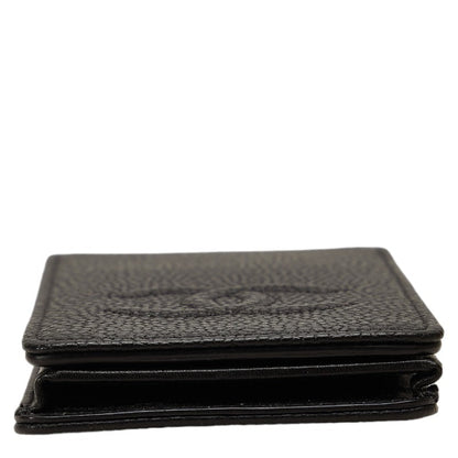Chanel Caviar Skin Coco Mark iPhone 4 Case Black