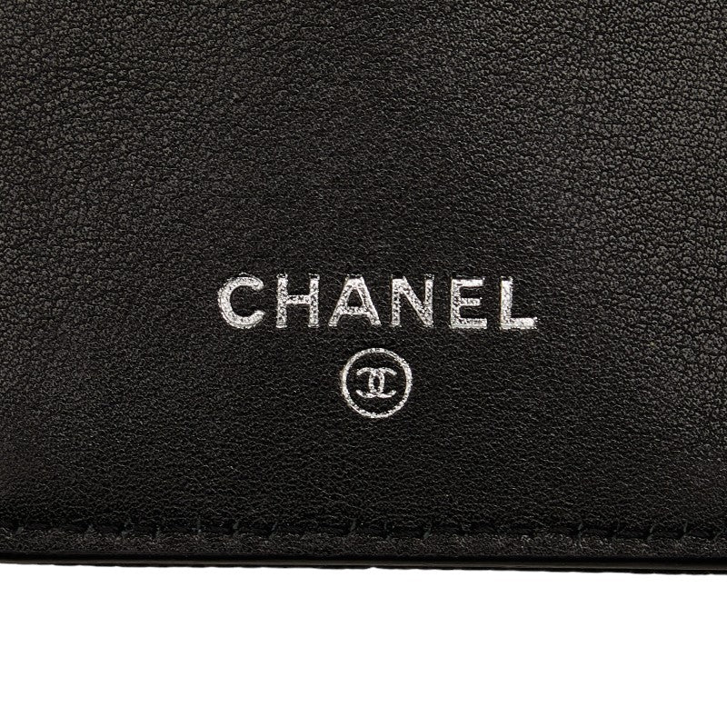 Chanel Caviar Skin Coco Mark iPhone 4 Case Black