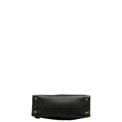 Chanel Caviar Skin Coco Mark Chain Tote Bag