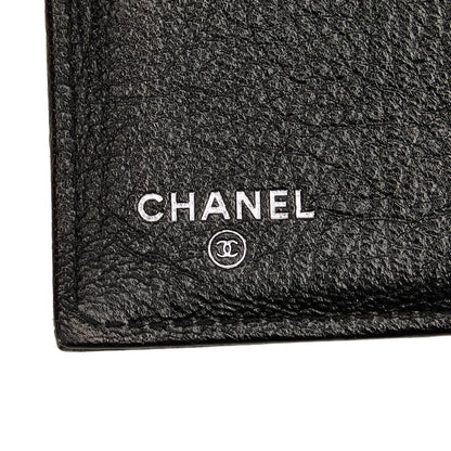 Chanel Bicolor Leather Long Wallet