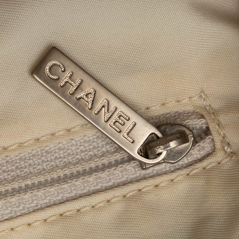 Chanel Canvas Leather New Travel Line Handbag
