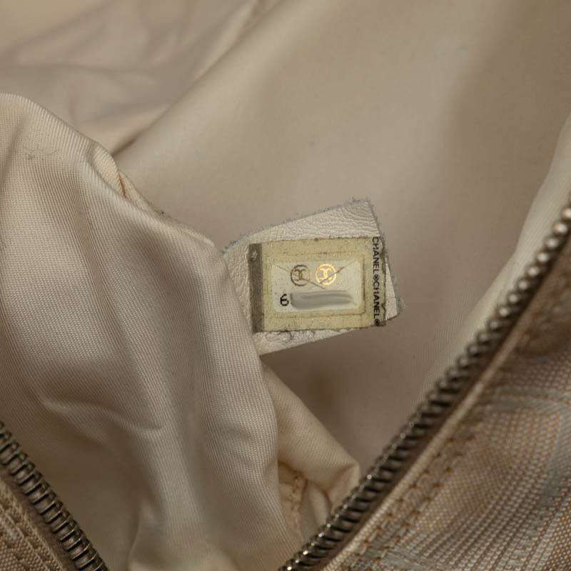 Chanel Canvas Leather New Travel Line Handbag