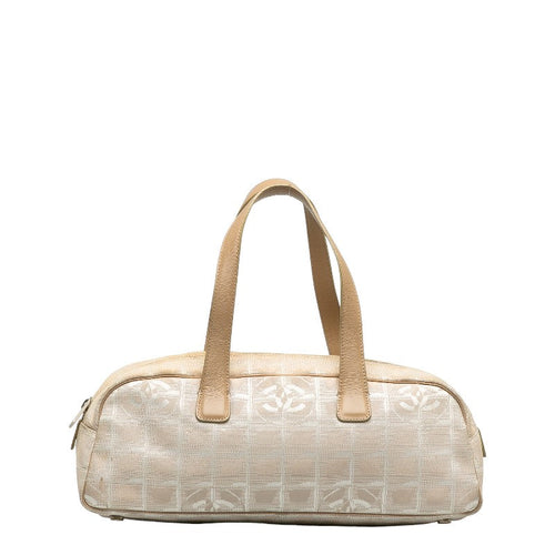 Chanel Canvas Leather New Travel Line Handbag
