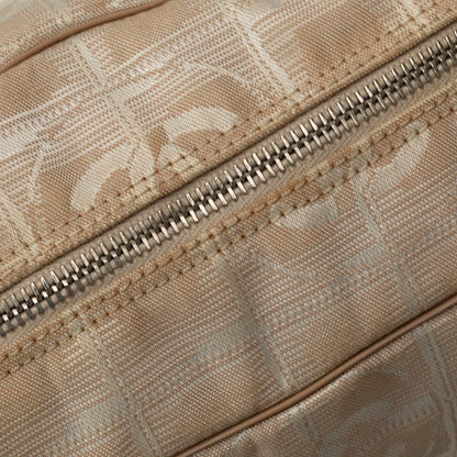 Chanel Canvas Leather New Travel Line Handbag