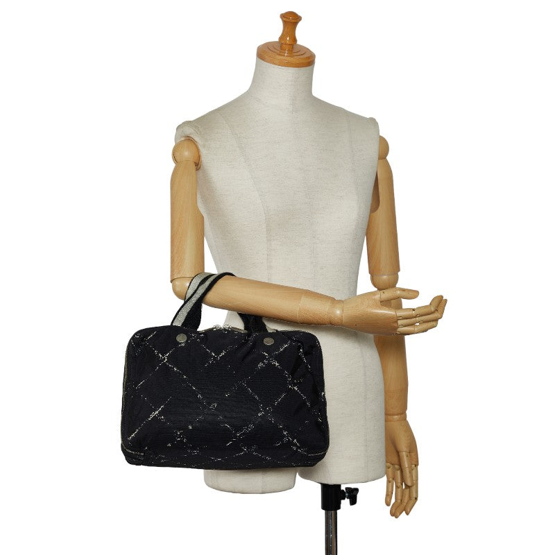 Chanel Nylon Vinyl Travel Line Handbag